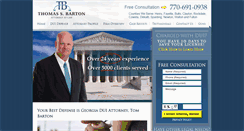 Desktop Screenshot of bartonduilaw.com
